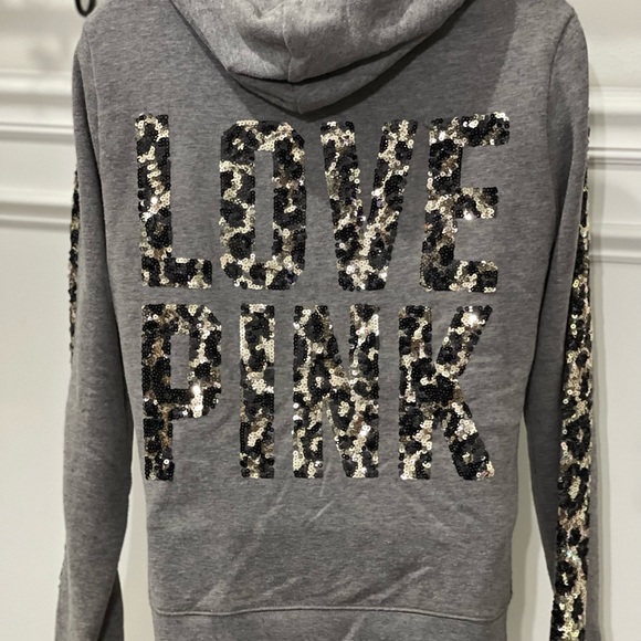 PINK Victoria’s Secret Zipper Hoodie - Picture 3 of 3